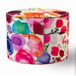 Kate Spade | Round Floral Travel Jewelry Box NWOT